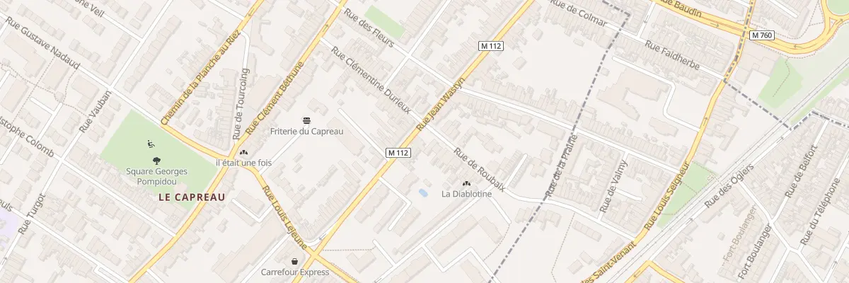 Plan du 46 Rue Jean Wastyn à Wasquehal