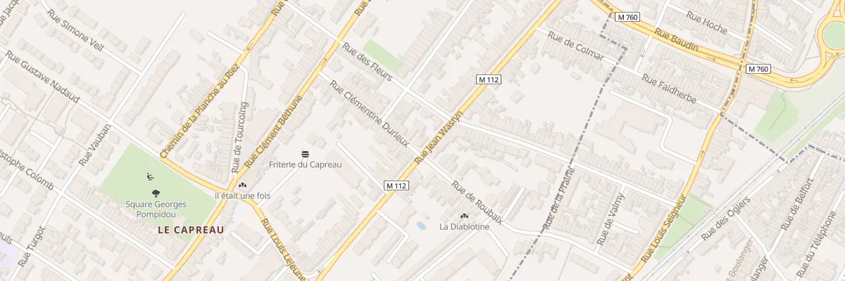 Plan du 59 Rue Jean Wastyn à Wasquehal