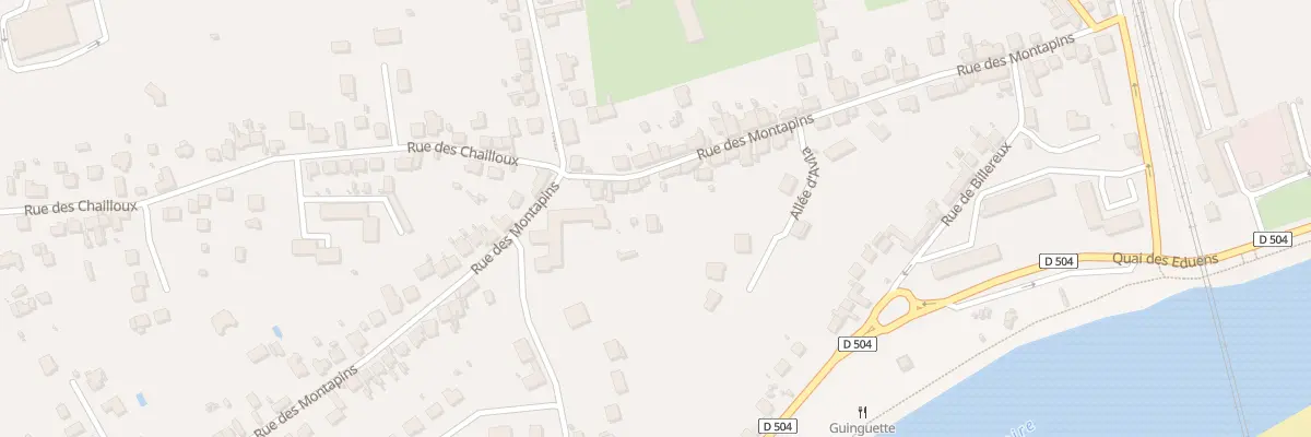 Plan du 29B Rue des Montapins à Nevers