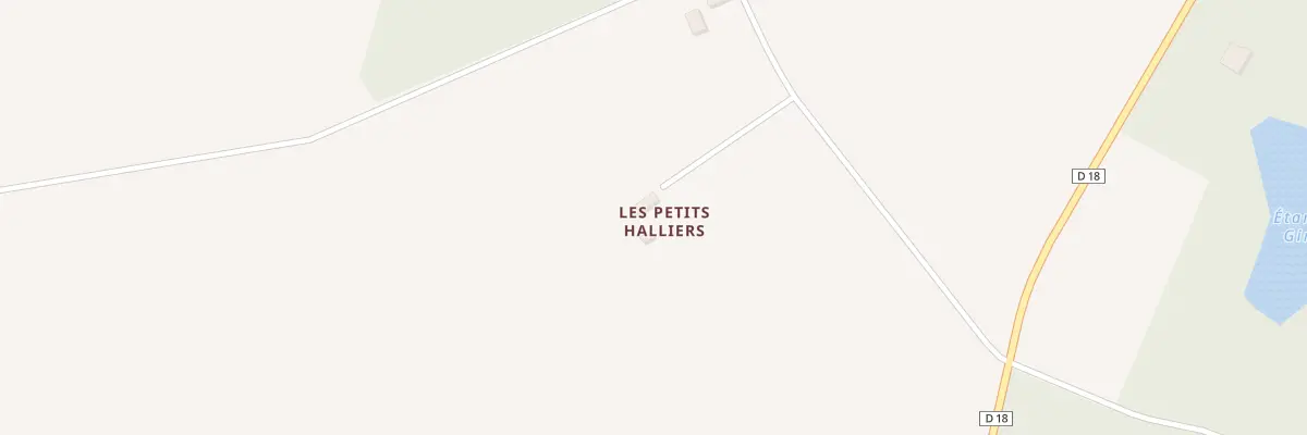 Plan du 105 Les Petits Haillers à Saint-Loup-d’Ordon