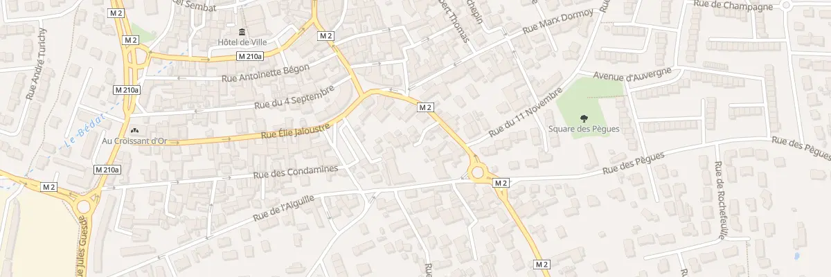 Plan du 4 Imp Gaspard à Gerzat