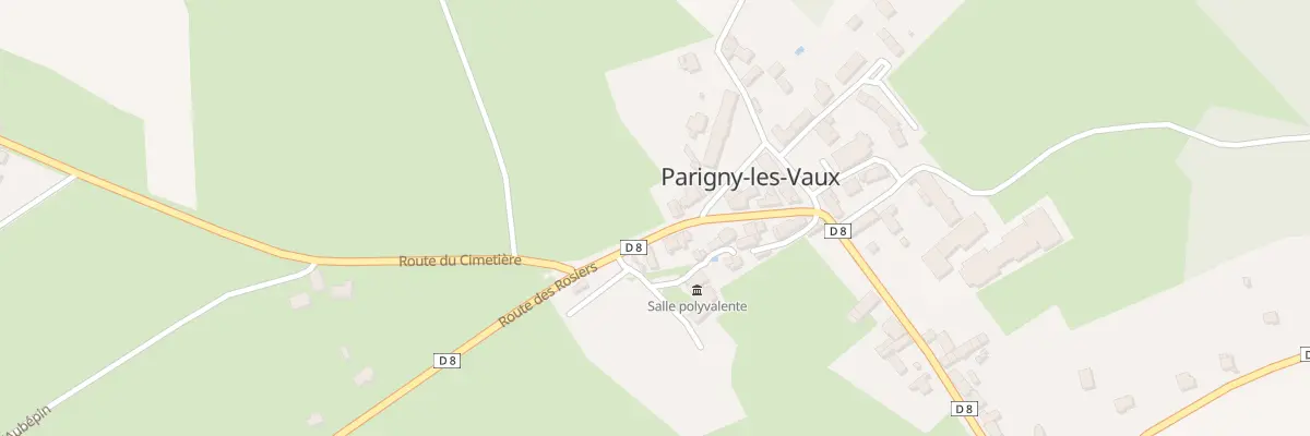 Plan du 393 Rte des Rosiers à Parigny-les-Vaux