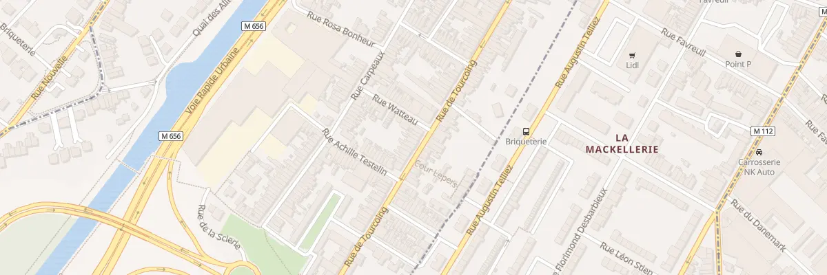 Plan du 141 Rue de Tourcoing à Wasquehal