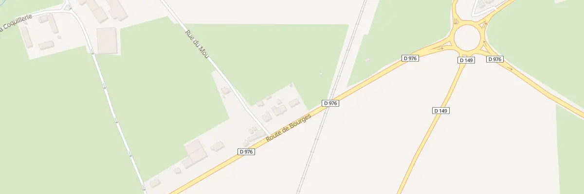 Plan du 33 Rte de Bourges à Challuy