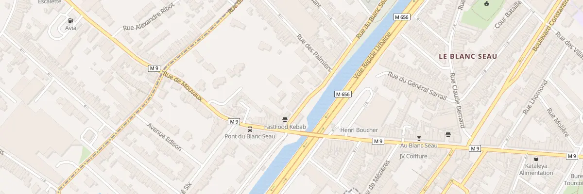Plan du 562 Rue du Blanc Seau à Tourcoing