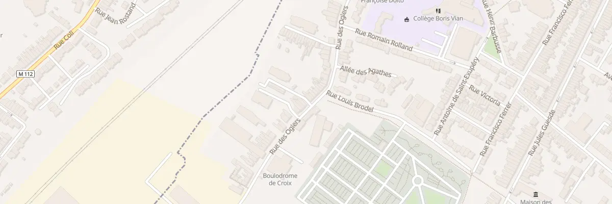 Plan du 259B Rue des Ogiers à Croix