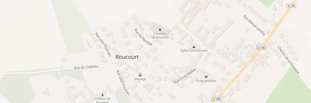 Plan du 137 Rue du Manege à Roucourt