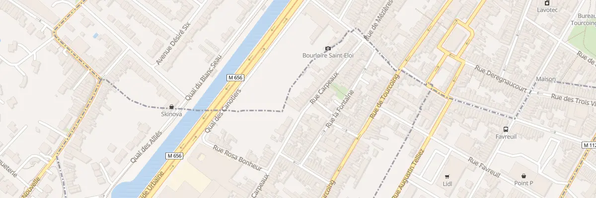 Plan du 121 Rue Carpeaux à Wasquehal