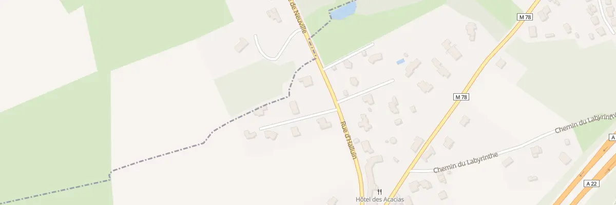 Plan du 97 Rue d’Halluin à Neuville-en-Ferrain