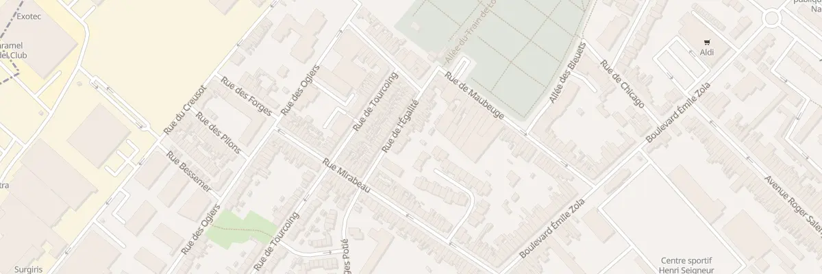 Plan du 24 Rue de l’ Egalité à Tourcoing