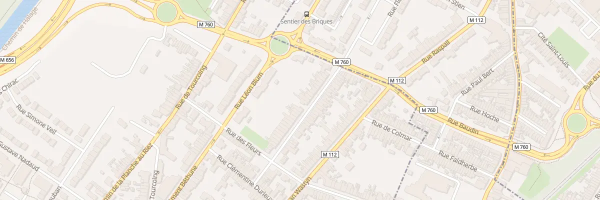 Plan du 51 Rue Lucien Viseur à Wasquehal