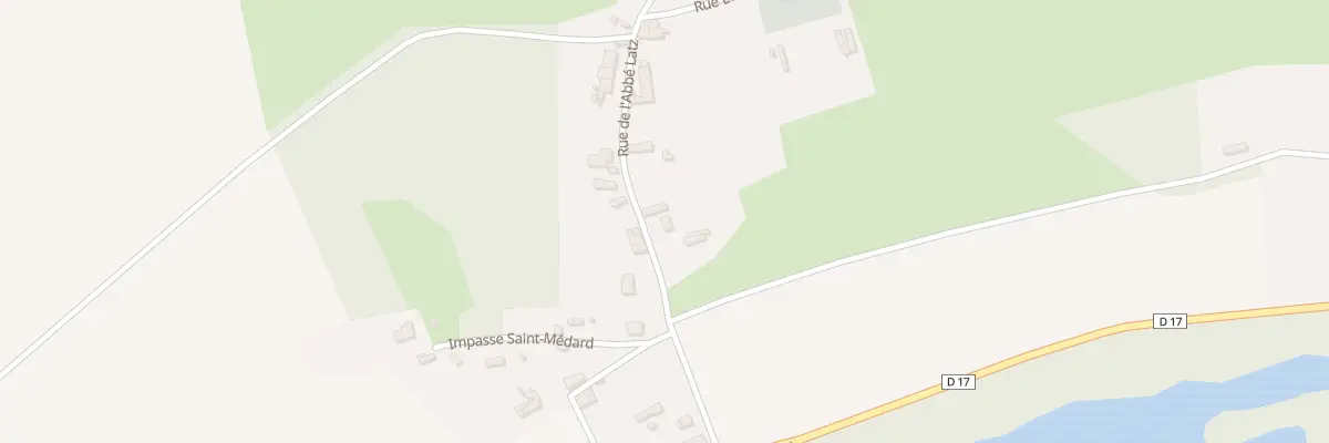 Plan du 5004 Rue de l’Abbe Latz à Silly-la-Poterie
