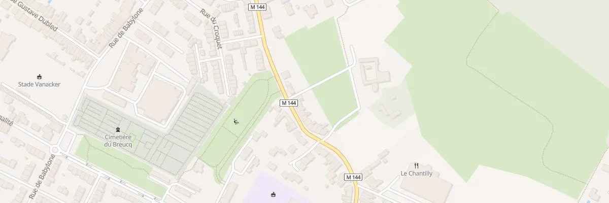 Plan du 23 Rue du Recueil à Villeneuve-d’Ascq