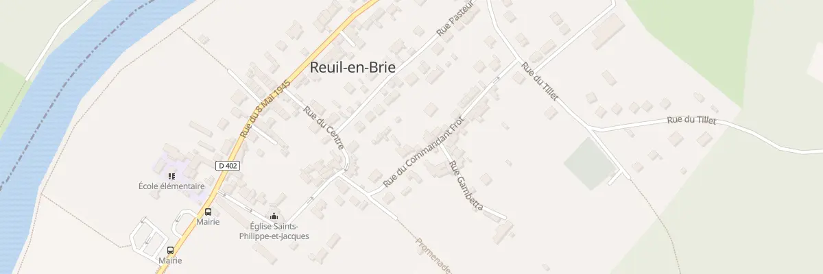 Plan du 24 Rue du Commandant Frot à Reuil-en-Brie