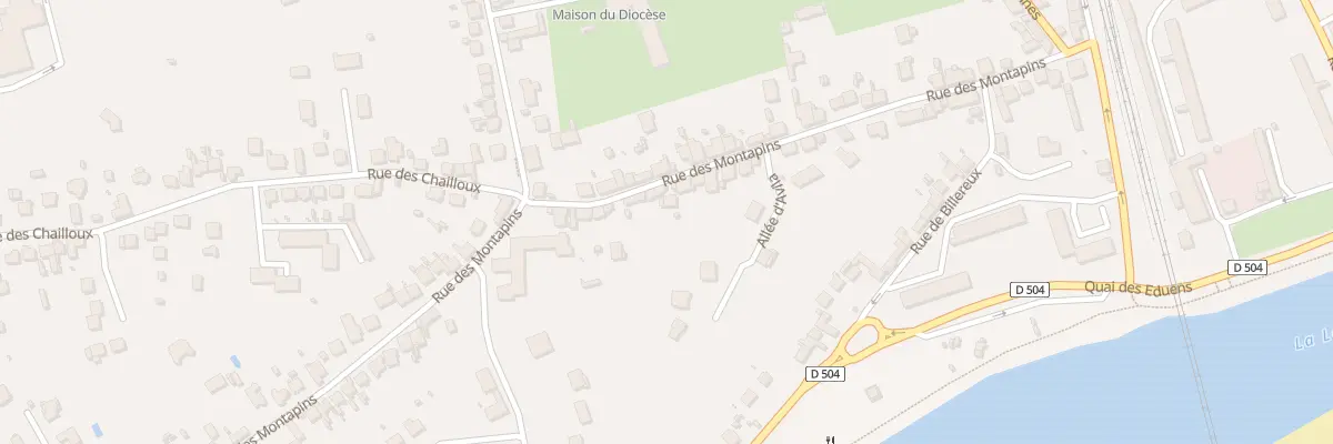 Plan du 27 Rue des Montapins à Nevers