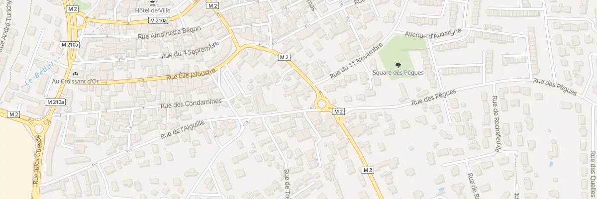 Plan du 45 Rue de l’Aiguille à Gerzat