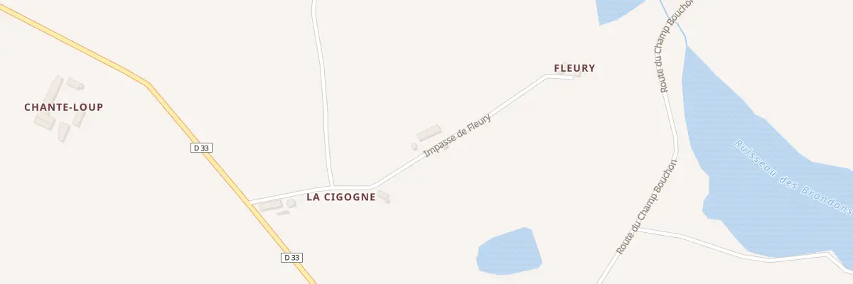 Plan du 5087 Les Chaillons à Treban