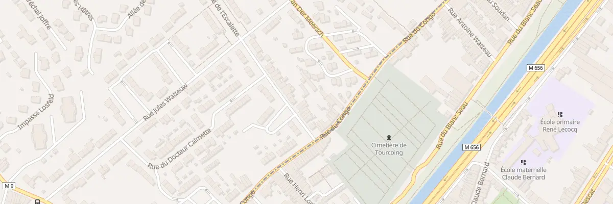 Plan du 123 Rue de l’Escalette à Mouvaux
