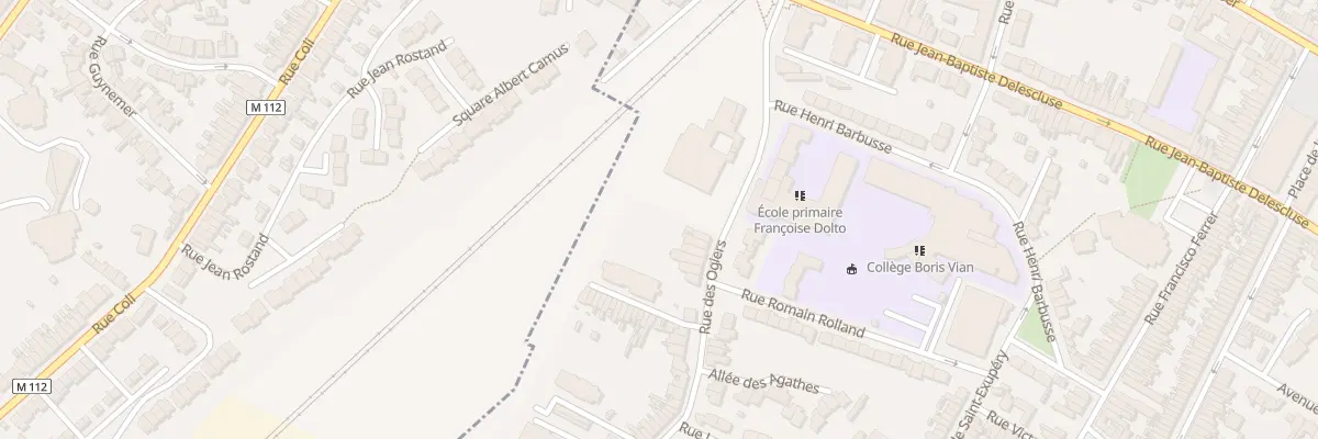 Plan du 309 Rue des Ogiers à Croix