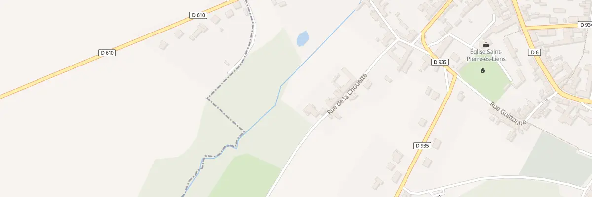 Plan du 16B Rue de la Chouette à Blérancourt
