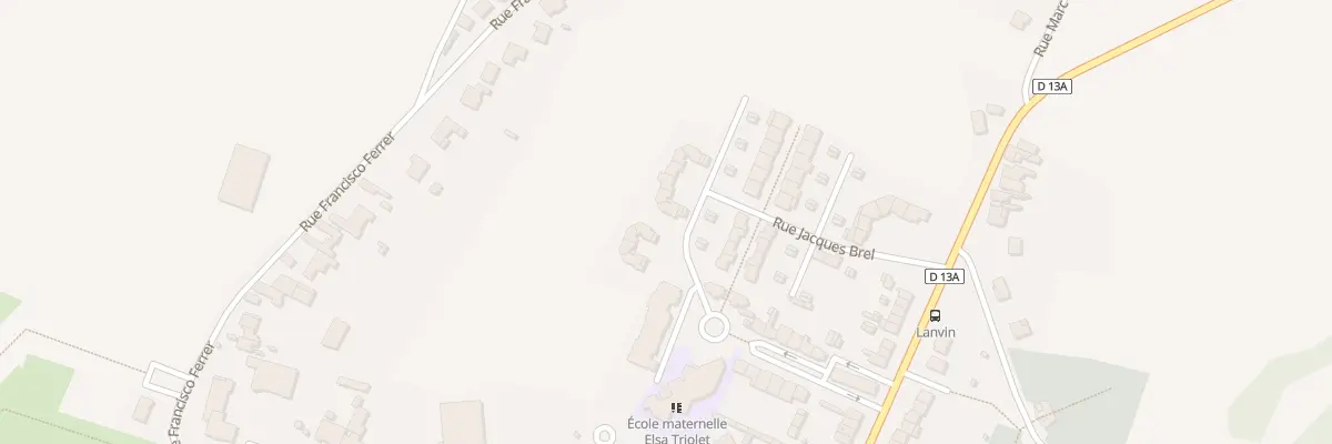Plan du 234 Rue Jacques Brel à Guesnain