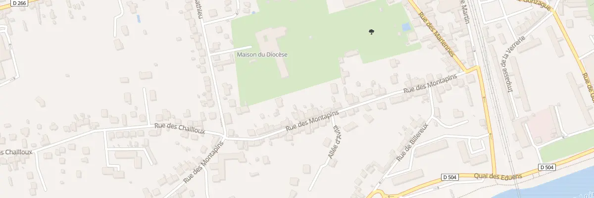 Plan du 38 Rue des Montapins à Nevers