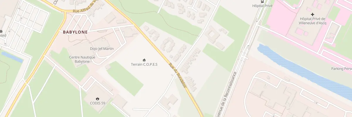 Plan du 3 Rue la Fontaine à Villeneuve-d’Ascq