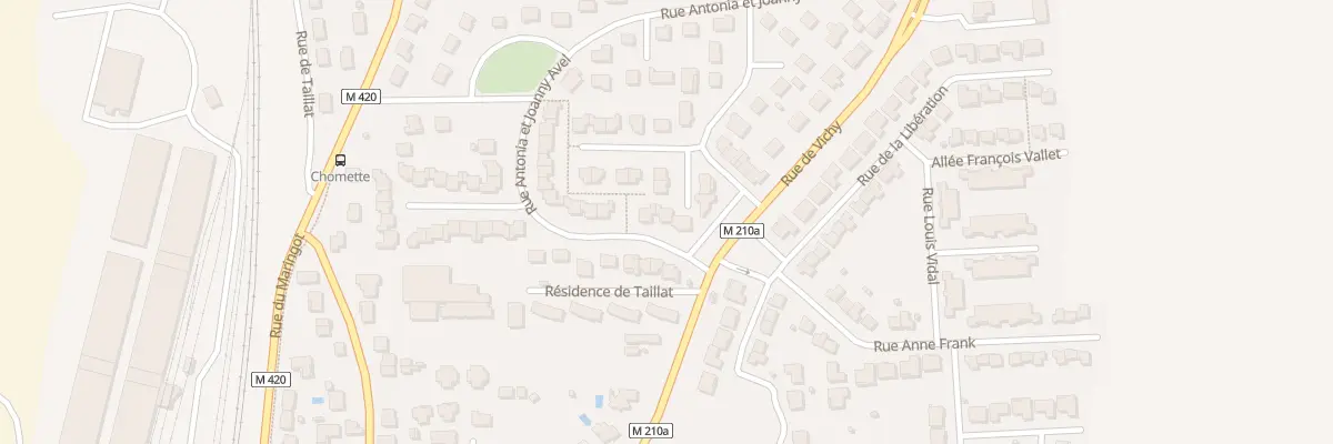 Plan du 47 Rue Antonia et Joanny Avel à Gerzat