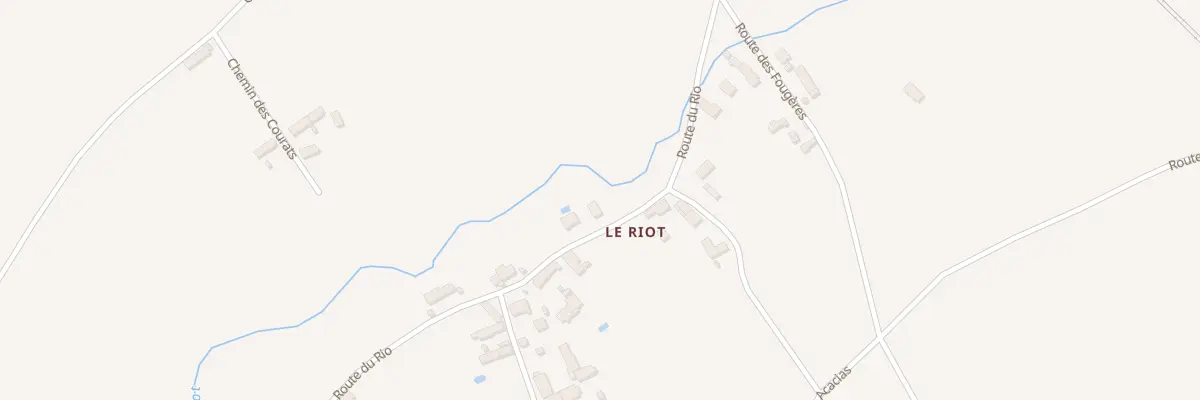 Plan du 507 Rte du Rio à Chantenay-Saint-Imbert