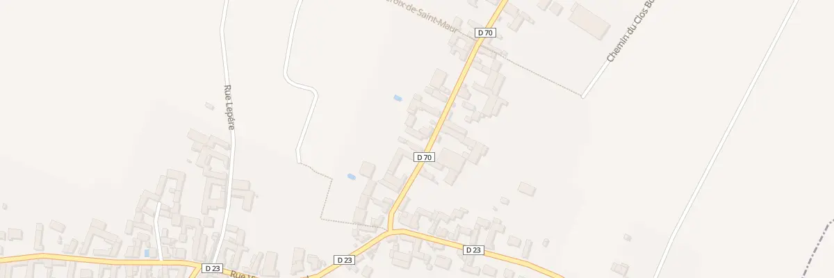 Plan du 9 Rue du Colonel Maitrat à Vinneuf