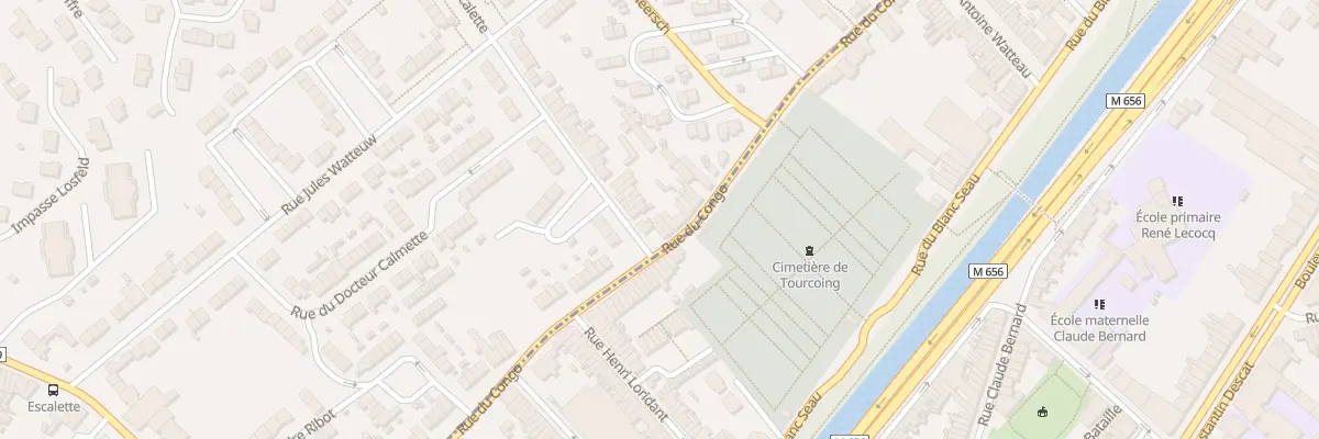 Plan du 131 Rue du Congo à Mouvaux