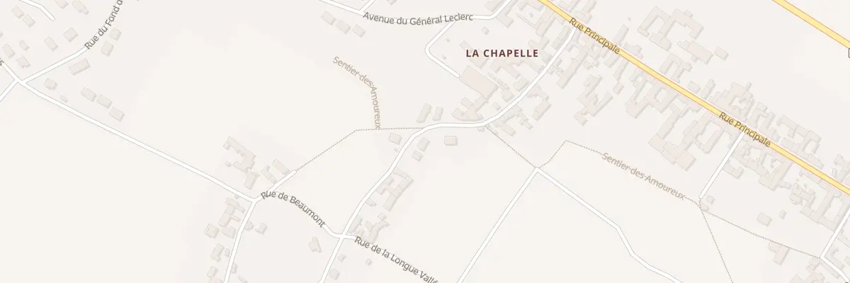 Plan du 13B Rue de Beaumont à Champigny