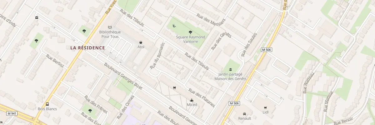 Plan du 26 Rue des Tilleuls à Villeneuve-d’Ascq