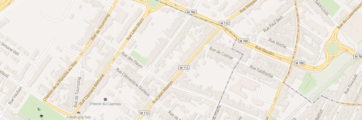 Plan du 89 Rue Jean Wastyn à Wasquehal