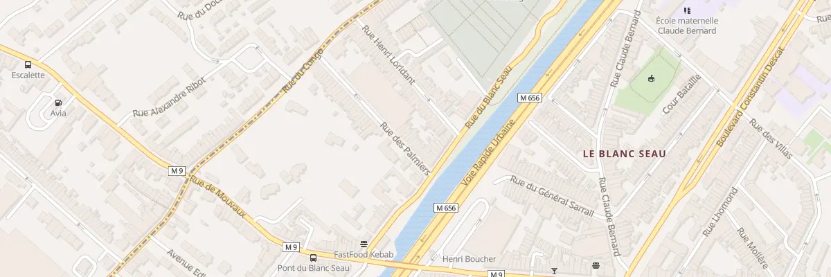 Plan du 39 Rue des Palmiers à Tourcoing
