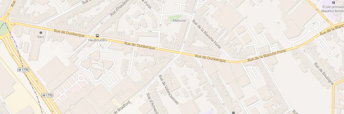 Plan du 39 Rue de Dunkerque à Tourcoing