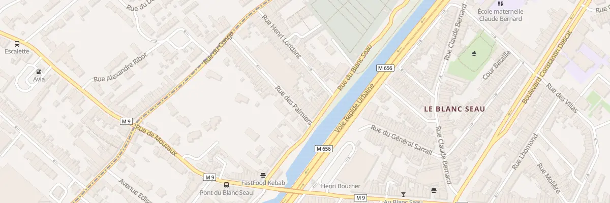 Plan du 43 Rue des Palmiers à Tourcoing