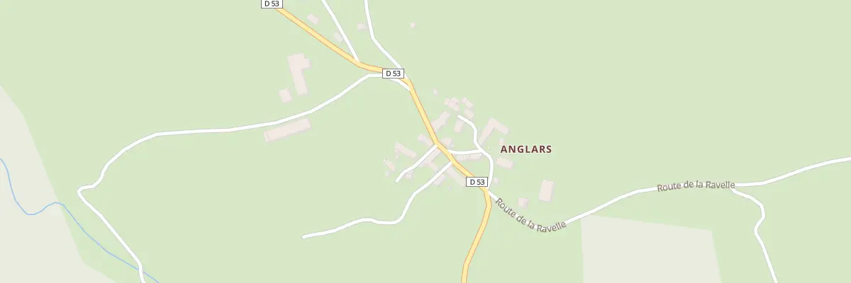 Plan du 5053A Anglars à La Fage-Montivernoux
