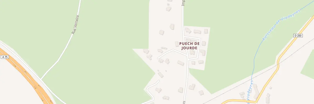 Plan du 2 Imp les Claches à Saint-Georges