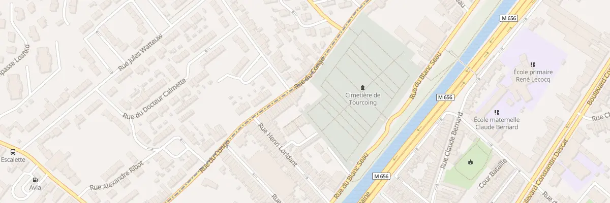 Plan du 269 Rue du Congo à Tourcoing