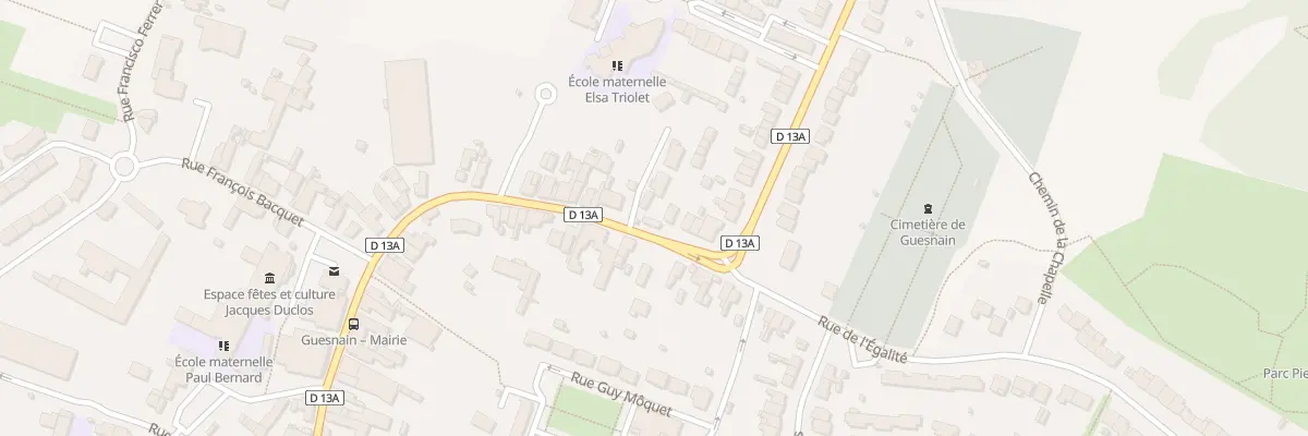Plan du 38 Rue de l’Egalite à Guesnain