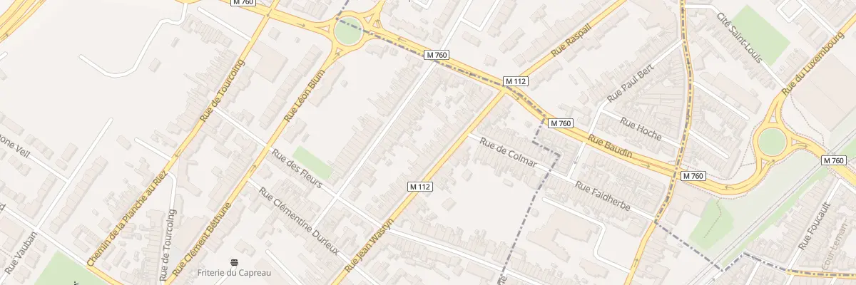 Plan du 101 Rue Jean Wastyn à Wasquehal