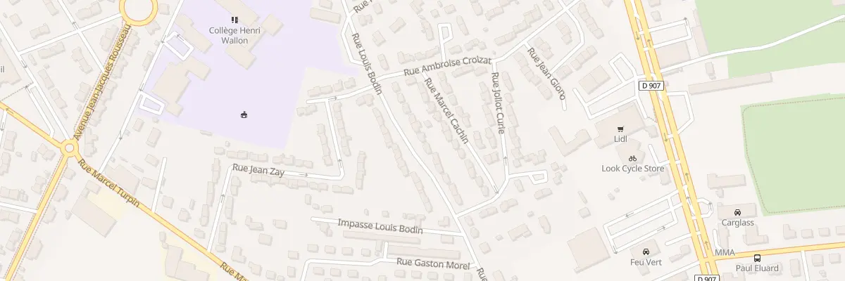 Plan du 44 Rue Louis Bodin à Varennes-Vauzelles