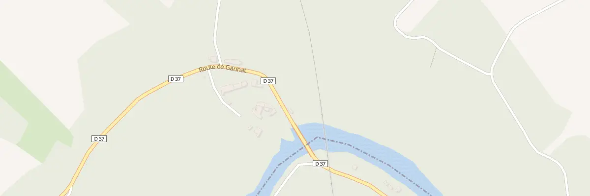 Plan du 35 Rte de Gannat à Saint-Bonnet-de-Rochefort