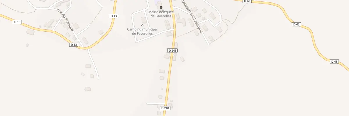 Plan du 6050 Le Bourg Faverolles à Val d’Arcomie