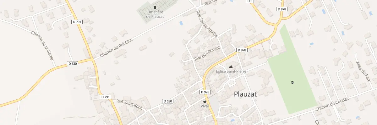 Plan du 7 Rue sous le Four à Plauzat
