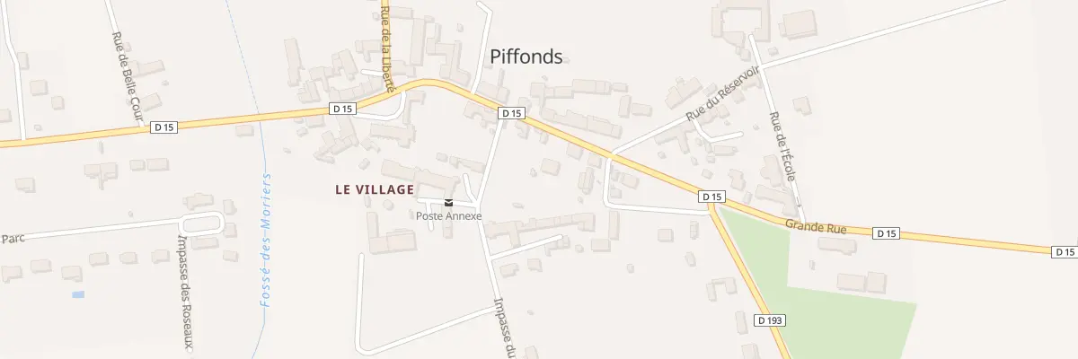 Plan du 287 Gr Grande Rue à Piffonds