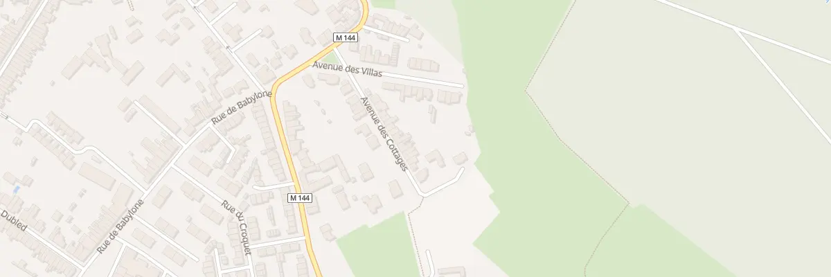 Plan du 18 Av des Cottages à Villeneuve-d’Ascq