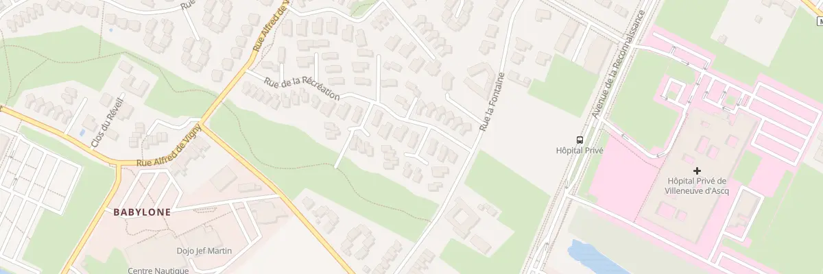 Plan du 42 Rue de la Recreation à Villeneuve-d’Ascq