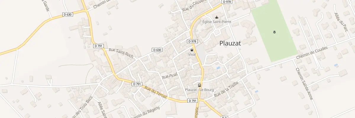 Plan du 13 Rue des Gras Bordeaux à Plauzat